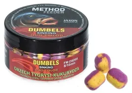 orzech-tygrysi-kukurydza-duo-color-sinking-method-feeder-dumbels-8mm-10mm