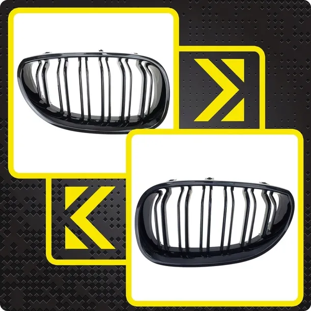 nerki-atrapa-grill-czarny-polysk-do-bmw-e60-e61-m5-stan-nowy-kolor-czarny