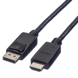 roline-11-04-5781-adapter-kablowy-2-m-displayport-czarny
