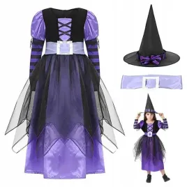 stroj-sukienka-czarownica-wiedzma-stroj-kostium-halloween-cosplay-110-120