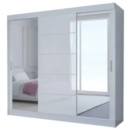 szafa-przesuwna-240-x-205-cm-3d2l-biala-lacobel-bialy-lustro-uchwyt