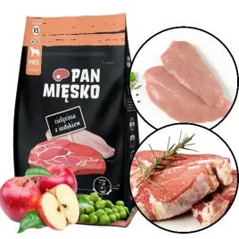 pan-miesko-karma-sucha-dla-psa-cielecina-z-indykiem-dorosly-chrupki-xs-3k