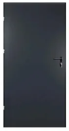 drzwi-zewnetrzne-techniczne-antracyt-90-lewe-mocne-grube-z-klamka