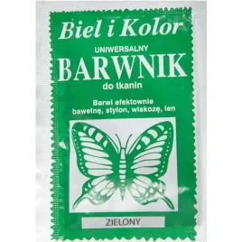 barwnik-do-tkanin-farba-biel-i-kolor-zielony