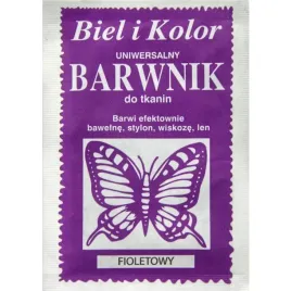 barwnik-do-tkanin-farba-biel-i-kolor-fioletowy