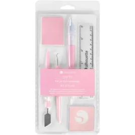 zestaw-narzedzi-silhouette-rozowy