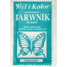 barwnik-do-tkanin-farba-biel-i-kolor-turkusowy