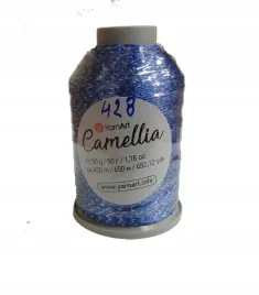 camellia-kordonek-metalizowany-428-szafirowy-yarnart-50g