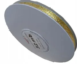 tasiemka-wstazka-brokatowa-6mm-32-m-zlota