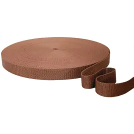 tasma-nosna-polipropylenowa-parciana-25mm-50mb-brazowy