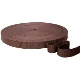tasma-nosna-polipropylenowa-parciana-25mm-3mb-ciemny-brazowy