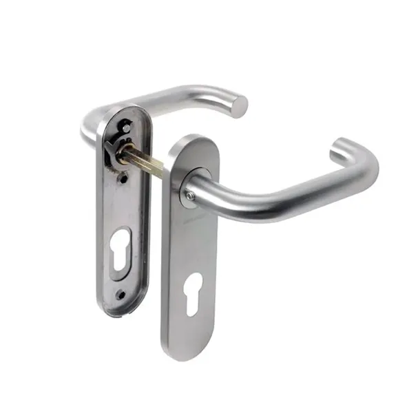 Klamko-klamka do zamka 72mm stal nierdzewna ppoż ASSA ABLOY AHW700
