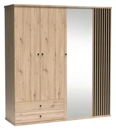 szafa-przesuwna-cali-200-cm-dab-artisan-z-lustrem-i-lamelami-loft-jarstol