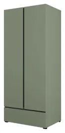szafa-cross-zgaszona-zielen-czarne-detale-89-cm-szerokosci-helvetia