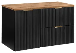 szafka-lazienkowa-adel-black-100-cm-z-blatem-kosz-szuflady-comad