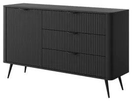 komoda-na-nozkach-lante-138-cm-czarna-pojemna-frezowana-laski-meble