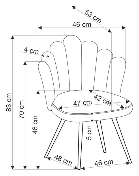 krzeslo-k552-bezowy-halmar-glebokosc-mebla-53-cm