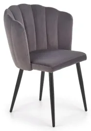 krzeslo-k386-k-386-szary-velvet-halmar-muszla-design-jadalnia