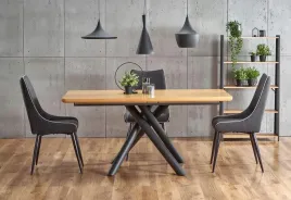 stol-prostokatny-rozkladany-halmar-160-x-90-czarny-dab-naturalny