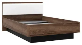 lozko-raven-120x200-dab-szlachetny-bialy-tapicerowany-zaglowek-forte