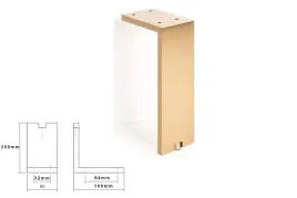 nozka-meblowa-viefe-6005-fonda-20cm-ciemny-mosiadz