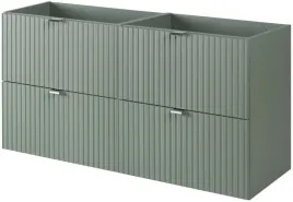 zielona-szafka-pod-umywalke-wiszaca-100-cm-ryflowane-fronty-4-szuflady-mdf