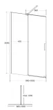 scianka-besco-100-x-200-cm-stan-nowy