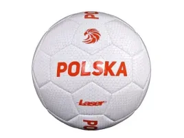 pilka-nozna-rozmiar-5-polska-biala-laser-adar