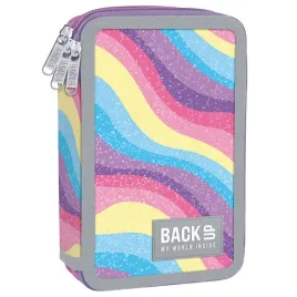backup-piornik-szkolny-trzykomorowy-wyposazenie-kredki-flamastry-colors