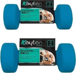 hantle-neoprenowe-dumbbell-kaytan-zestaw-2-x-3-kg-ciezarki-niebieskie