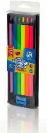 astra-kredki-szkolne-olowkowe-6-kolorow-jumbo-grube-neonowe