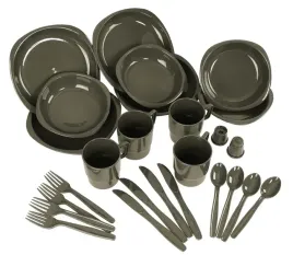 naczynia-turystyczne-zestaw-dla-4-osob-26-czesci-mil-tec-camping-table-oliv