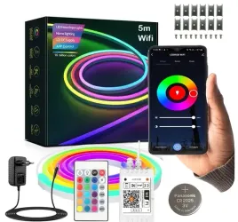 tasma-neon-led-5m-5050-rgb-wifi-tuya-aplikacja-pilot-wododporna-pasek-12v