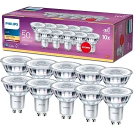 10x-zarowka-led-gu10-46w-50w-355lm-2700k-ciepla-biala-36-philips