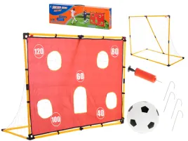 bramka-pilkarska-treningowa-z-siatka-mata-celownicza-pilka