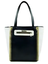 torebka-riccaldi-granatowo-bialy-shopper-na-ramie
