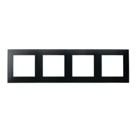 szafir-ramka-poczworna-uniwersalna-4-krotna-czarny-metalik-r-4z-33-ospel