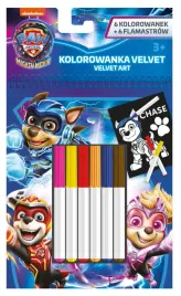 psi-patrol-zestaw-aksamitnych-kolorowanek-z-flamastrami-12-elementow