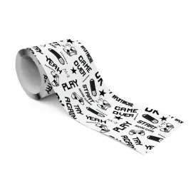 samoprzylepny-pasek-bordiura-dla-chlopca-game-over-pady-gwiazdy-abstrakcja