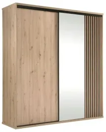 dab-artisan-szafa-przesuwna-199-cm-z-lustrem-pojemna-polki-wieszak-campa