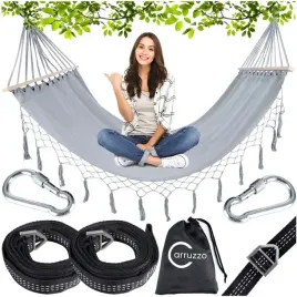 hamak-ogrodowy-z-poprzeczka-ibiza-fredzle-duzy-tasmy-mocujace-gratis