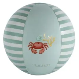 little-dutch-pilka-plazowa-dla-dzieci-dmuchana-35-cm-fresh-greens