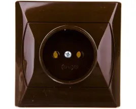 gniazdo-elektryczne-scienne-ospel-brazowy