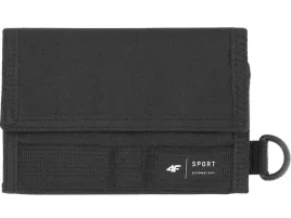 portfel-4f-na-rzep-tekstylny-4fwss24awalu007-20s-czarny-sportowy