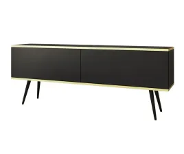 szafka-rtv-stolik-telewizyjny-na-czarnych-nogach-oro-135cm-czarna