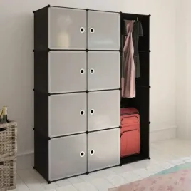 szafa-modulowa-z-9-przegrodami-37x115x150-cm-czarno-biala