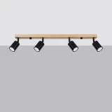 plafon-verdo-4-czarny-stan-nowy