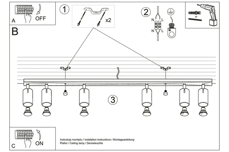 plafon-ring-6l-czarny-klasa-ochronnosci-i