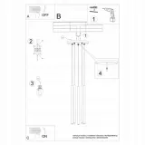 lampa-wiszaca-pastelo-5p-biala-liczba-punktow-swiatla-5