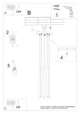 lampa-wiszaca-pastelo-5p-biala-kod-producenta-sl-1175